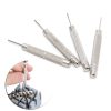 Silver stainless steel pins punch jewelry watch band link