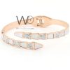 Bvlgari rose gold stainless steel women bracelet | Watches Prime