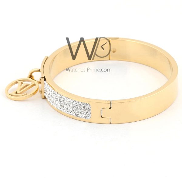 Louis Vuitton LV women bracelet gold metal | Watches Prime