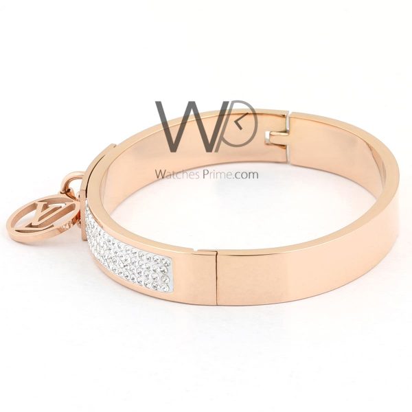 Louis Vuitton LV women bracelet rose gold metal | Watches Prime