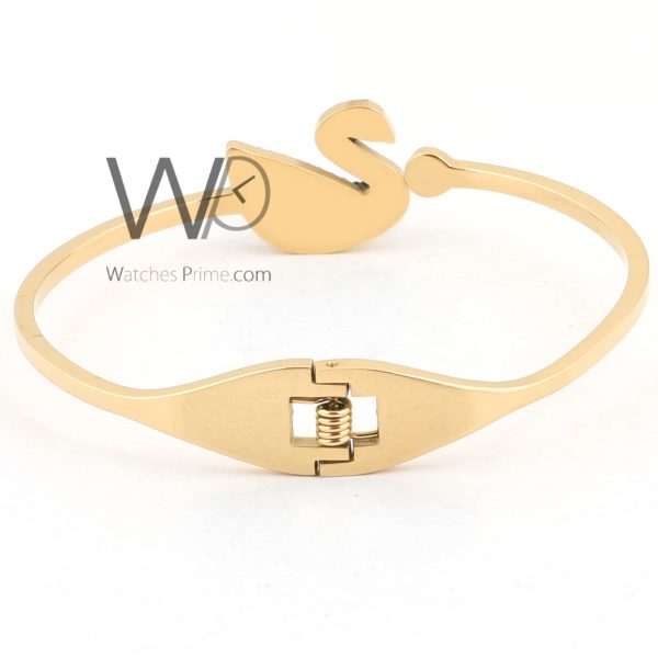 Duck gold stainless steel women bracelet | Watches Prime