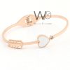 Heart rose gold metal women bracelet | Watches Prime Heart rose gold metal women bracelet | Watches Prime