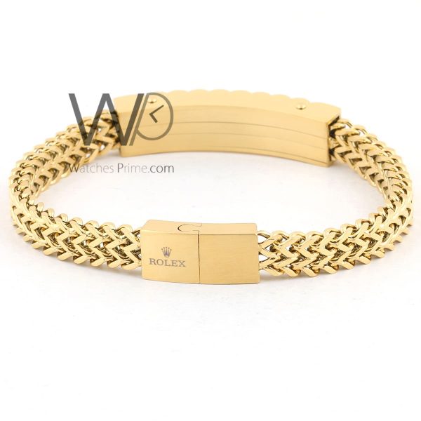 Rolex stainless steel gold men's bracelet | Watches Prime