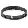 Rolex metal black men's bracelet | Watches Prime