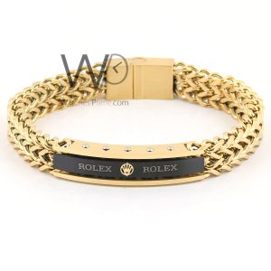 Rolex metal gold men bracelet | Watches Prime