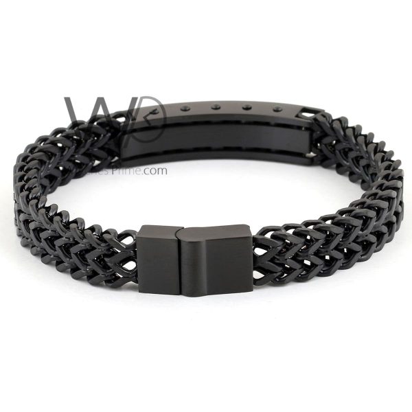 Rolex black metal men's bracelet | Watches Prime