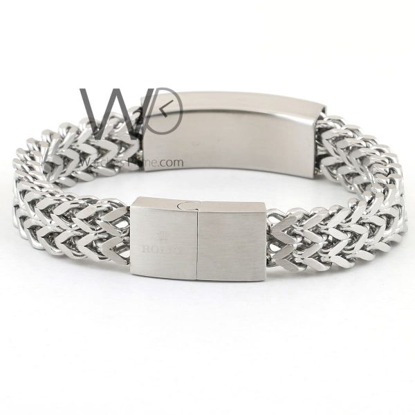 Rolex metal silver men's bracelet | Watches Prime