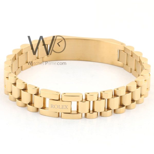Rolex gold stainless steel men's bracelet | Watches Prime