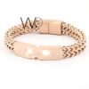 Ferragamo metal rose gold men's bracelet