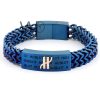 Hublot metal blue men's bracelet