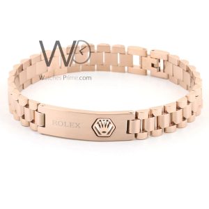Rolex stainless steel rose gold men's bracelet | Watches Prime   