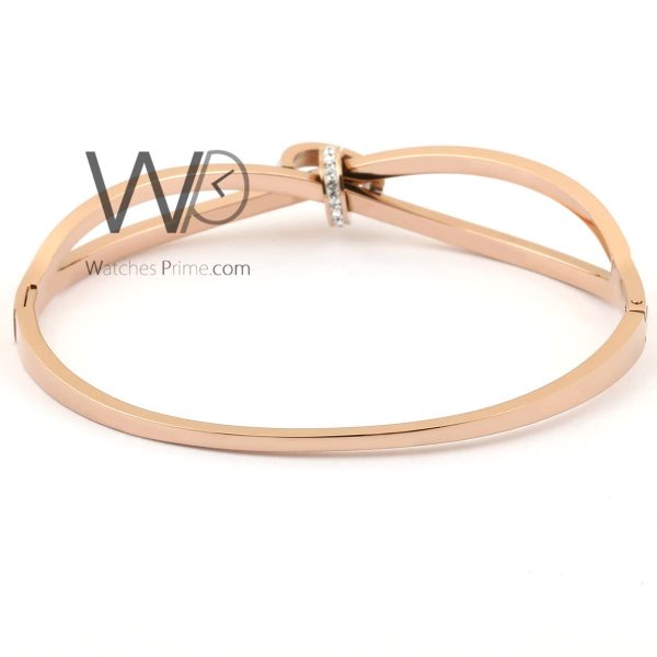 Knot women bracelet rose gold metal | Watches Prime