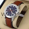 Fossil Grant chronograph men’s watch with a blue dial