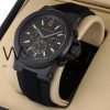 Michael Kors Chronograph Black Rubber Belt | Watches Prime