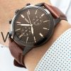 Fossil Grant Chronograph with Brown dial | Watches Prime