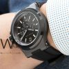 Michael Kors Chronograph Black Rubber Belt | Watches Prime
