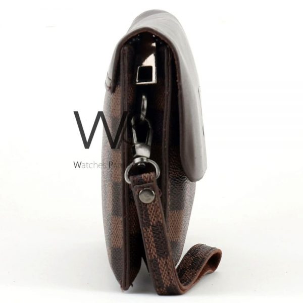 Louis Vuitton LV brown hand bag for men | Watches Prime