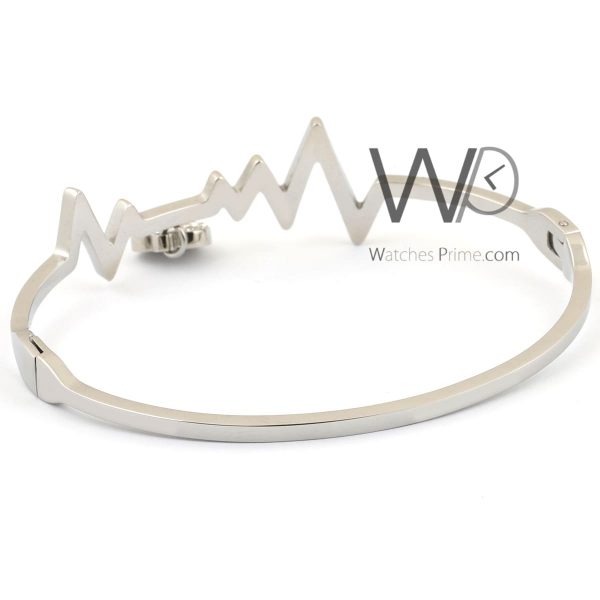 ECG silver metal women bracelet | Watches Prime