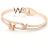 Butterflies metal rose gold women bracelet | Watches Prime