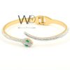 Snake women bracelet gold metal | Watches Prime
