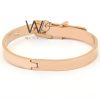 Belt Buckle rose gold metal women bracelet | Watches Prime