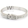 Belt Buckle silver metal women bracelet | Watches Prime Belt Buckle silver metal women bracelet | Watches Prime