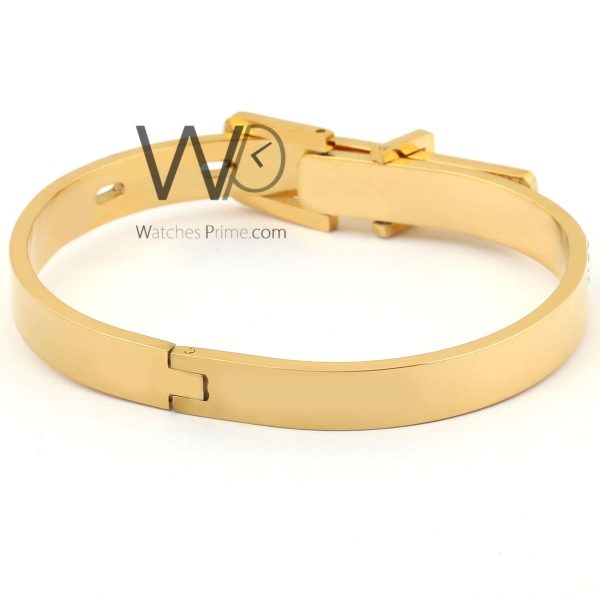 Belt Buckle gold metal women bracelet | Watches Prime