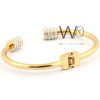 Women bracelet with diamonds gold metal | Watches Prime Women bracelet with diamonds gold metal | Watches Prime