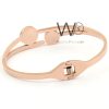 women BVLGARI stainless steel rose gold bracelet | Watches Prime