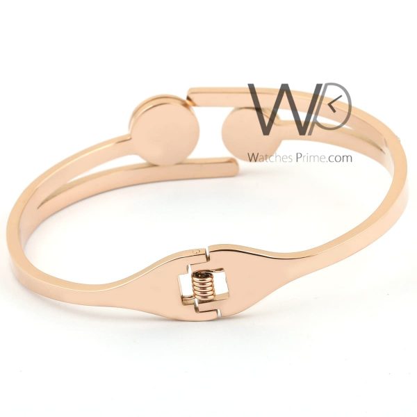 Bvlgari women's metal bracelet rose gold | Watches Prime