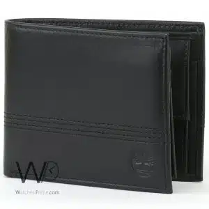 Timberland black wallet for men | Watches Prime
