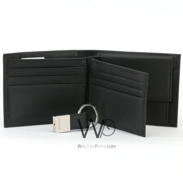 Calvin Klein CK leather wallet for men | Watches Prime