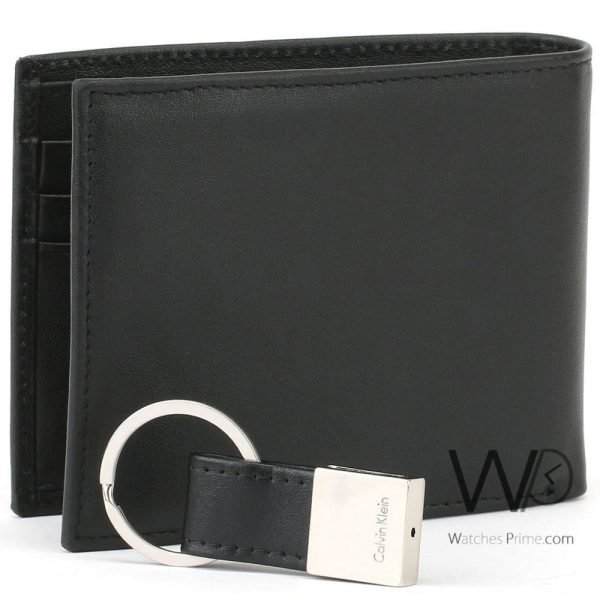 Calvin Klein CK wallet and keychain for men | Watches Prime