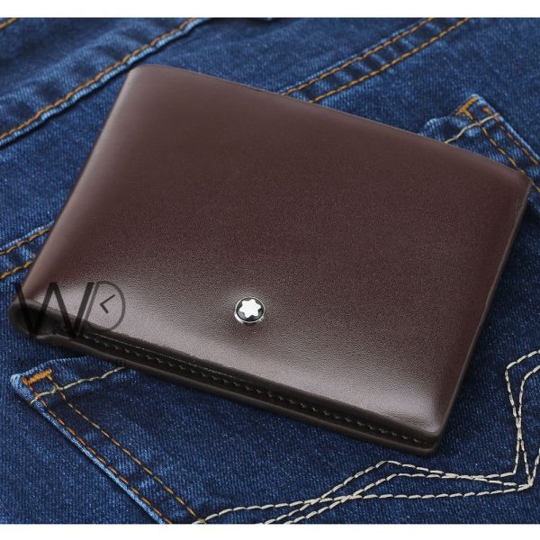 Mont blanc wallet for men brown | Watches Prime