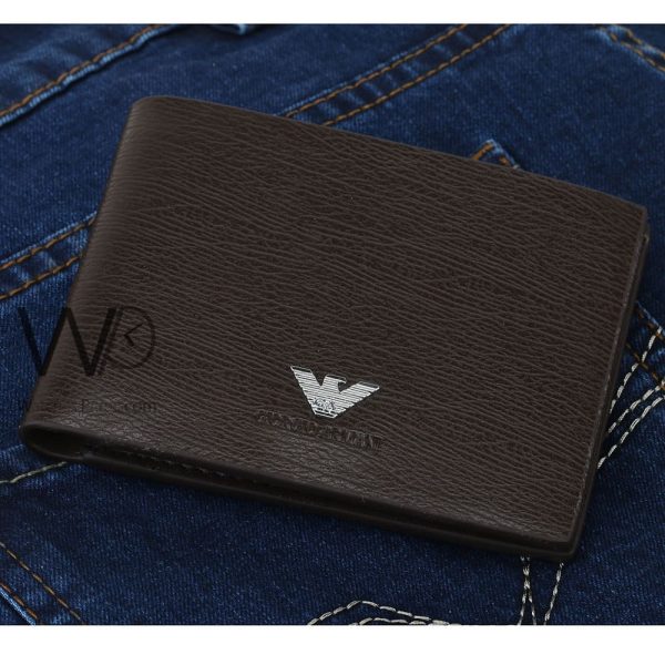 Giorgio Armani brown wallet for men | Watches Prime