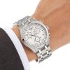 TISSOT 1853 CHRONOGRAPH WATCH WHITE WITH STAINLESS STEEL SILVER BELT | Watches Prime