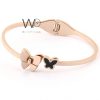 Butterflies rose gold metal women's bracelet | Watches Prime Butterflies rose gold metal women's bracelet | Watches Prime