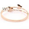 Butterflies rose gold metal women bracelet | Watches Prime
