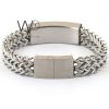 Versace metal silver men's bracelet | Watches Prime