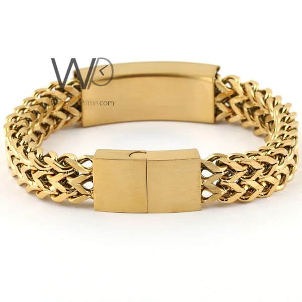 Versace metal gold men's bracelet | Watches Prime