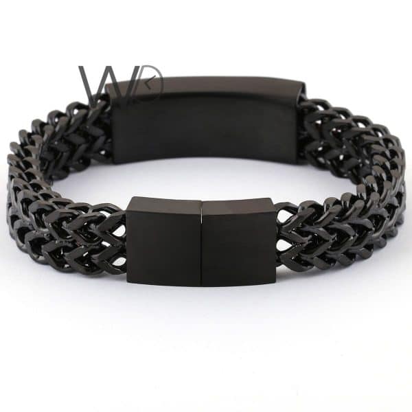 Hermes metal black men's bracelet | Watches Prime   