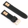 Guess black rubber watch strap