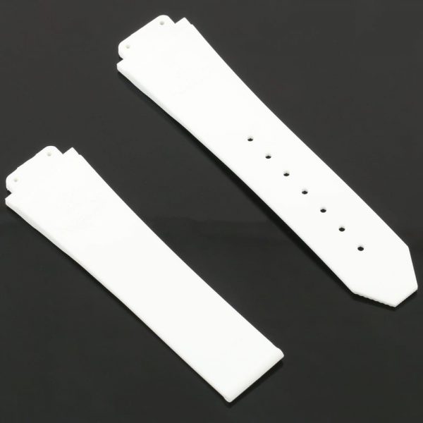 Hublot Rubber White Watch Strap | Watches Prime