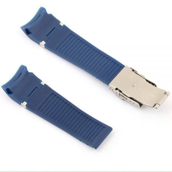Tag Heuer Blue Rubber Watch Strap | Watches Prime