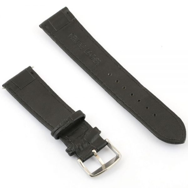 Buy leather black watch strap online | Watches Prime