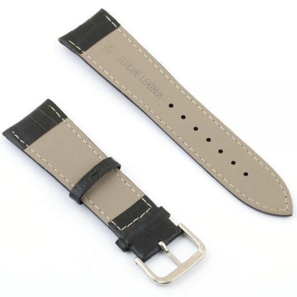 Watch strap leather black | Watches Prime