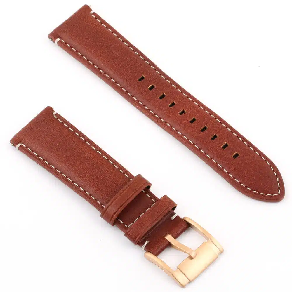 Fossil Watch Strap Leather Brown | Watches Prime