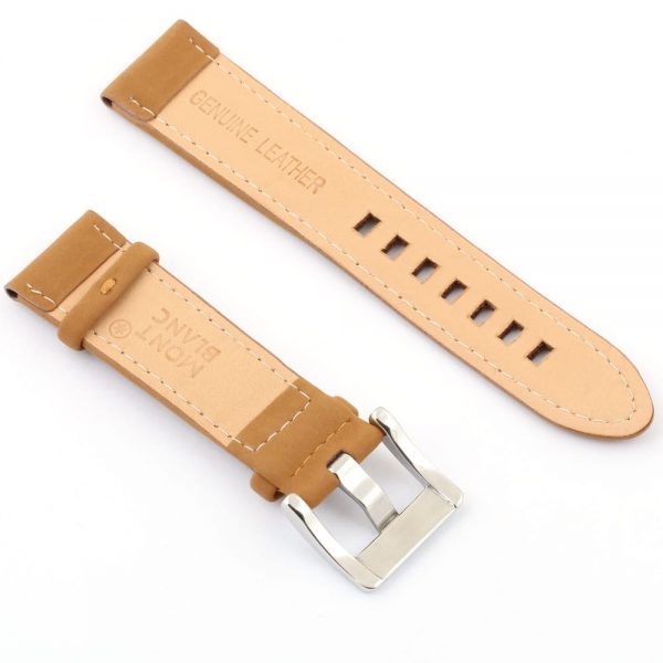 Montblanc Watch Strap Leather Brown | Watches Prime