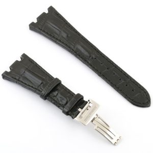 Audemars Piguet AP Black Leather Watch Strap | Watches Prime  