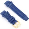 Invicta watch strap blue rubber